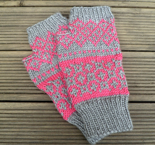 Different but Equal Fingerless Mittens photo 4
