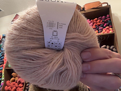 Mode At Rowan Cotone Alpaca - Filato Leggero Per Lavori A Maglia - Colore Char (25g) - Consistenza Aria E Soffice
