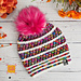The Falling Leaves Beanie pattern 