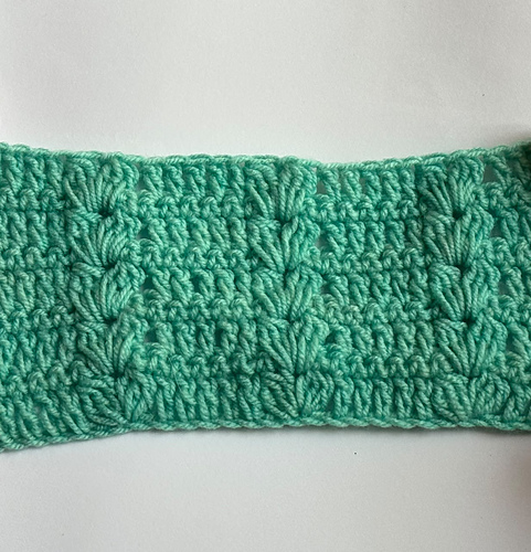 Cluster Stitch Baby Blanket