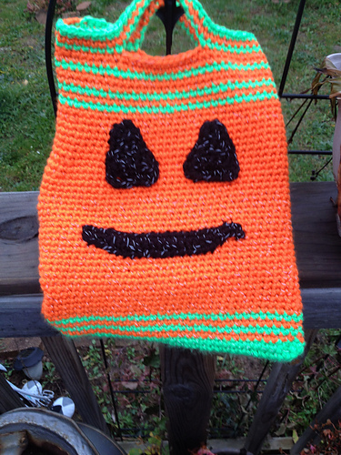 Pumpkin Face Bag photo 2