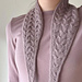 Heartshaped Scarf pattern 