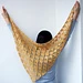 Arrow asymmetric shawl pattern 