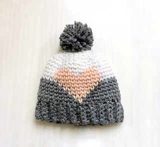 Ravelry: Heart block hat pattern by Ana D