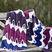 Rockpool Waves Scarf pattern 
