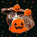 Jack-O-Lantern Pumpkin Hat pattern