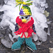Chicken Applique Winter Edition pattern