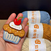 Cupcake Hair Clip pattern
