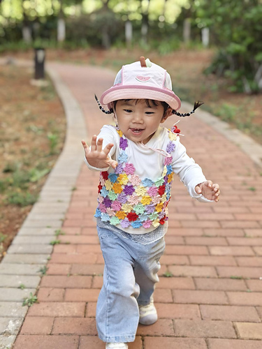 Rainbow Flower Baby Vest