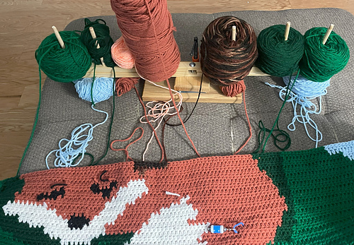 Resting Fox Blanket photo 2