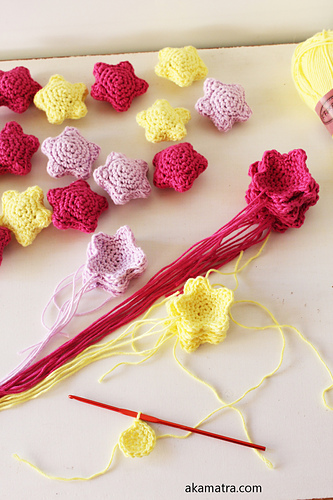 Cute amigurumi stars photo 7