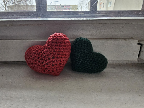 Heart amigurumi photo 3