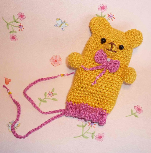 Cozy Bear / Handytasche Honigbär photo 1