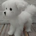 Maltanase Maltiase Maltese Bichon white dog pattern 