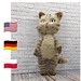 Striped Cat pattern 
