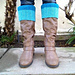 Color Block Boot Cuffs photo 3