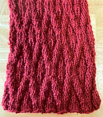 Back Side of Scarf
Copyright 2025 by Alice Kalush