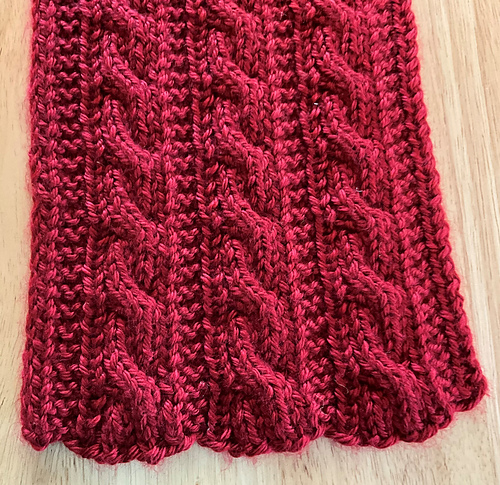 Closeup of Scarf