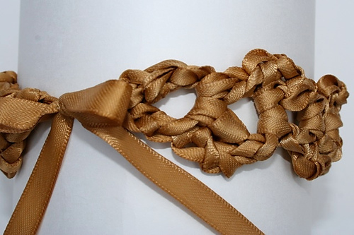 Crocheted Wedding Garter photo 1