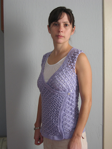 Crochet Wrap Top photo 2