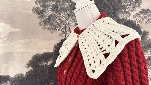 The Lune Collar Crochet pattern 