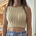 Cropped Rib Top (AW05) pattern 