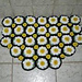 Crocheted Daisy Rug photo 3