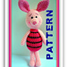 Piglet Amigurumi pattern 