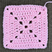 Solid Granny Square pattern 