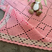 Double Diamonds Baby Blanket pattern 