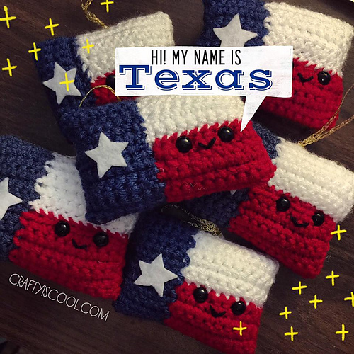 Texas Flag Amigurumi photo 1