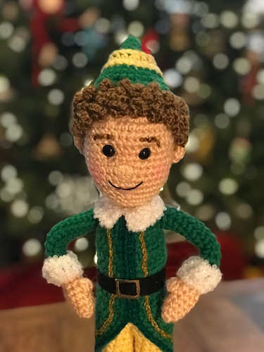 Buddy the Elf Amigurumi - Allison Hoffman