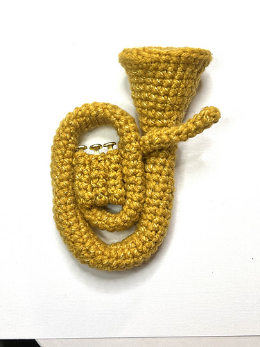 Brass Instruments Amigurumi - Allison Hoffman