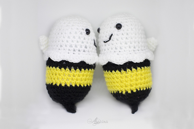 ghost bee plush