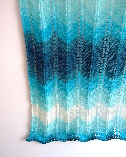 zig zag shawl