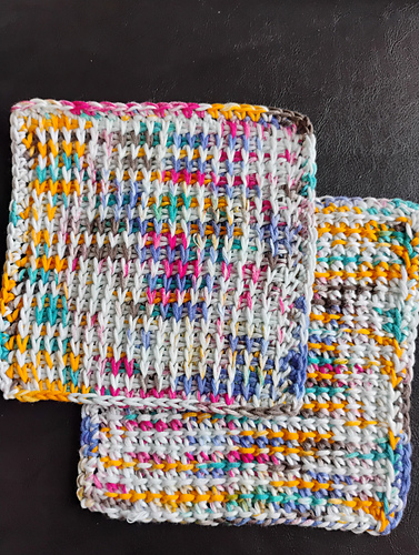 Spring dishcloths