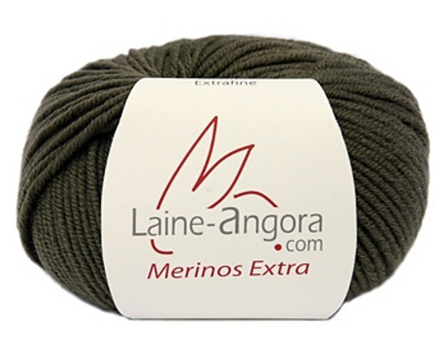 Laine MERINANGORA 80% Angora 20% Laine – 17 écheveaux – Fabriqué En Italie – Beige/marron