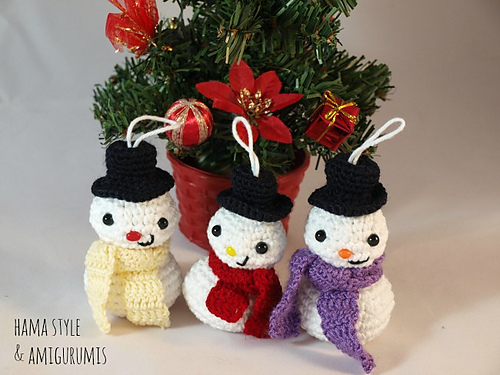 Snowman/ Muñeco de nieve - adorno Navidad photo 1