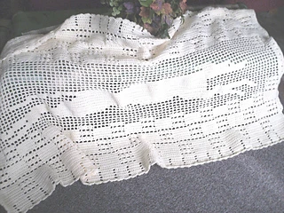 Greyhound Crochet Afghan