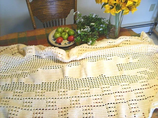 Greyhound Crochet Afghan