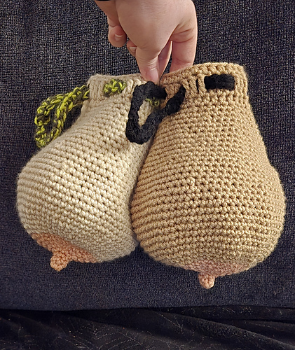 Fun Bags: Breast Dice Bag
