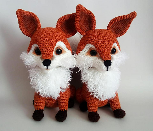 Ravelry Ginger the fox pattern by Ami By D