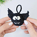 Mini Bat Keychain pattern 