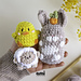 Farm Animals, Bunny, Sheep, Chick pattern