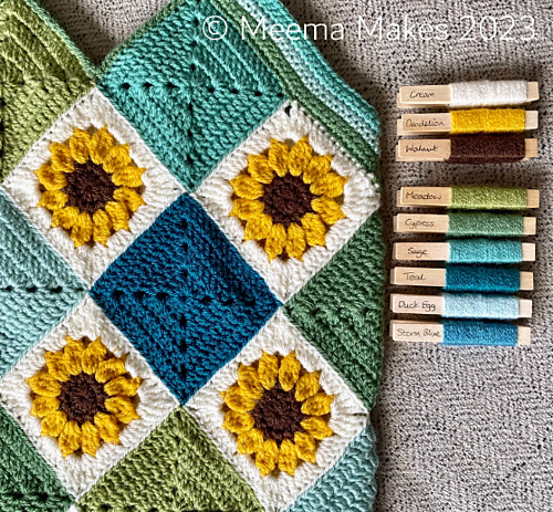 Ravelry: Sunflower Patch Bag pattern by Meema Makes