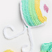 Afternoon Stroll Baby's Bonnet and Booties photo 3