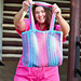 Bright Stripe Crochet Bag pattern 