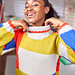 Color and Texture Block Sweater pattern 