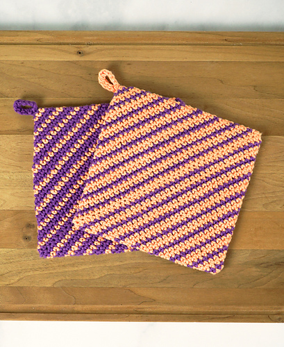 Magic Stripes Hot Pads