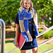 Color Dash Scarf pattern